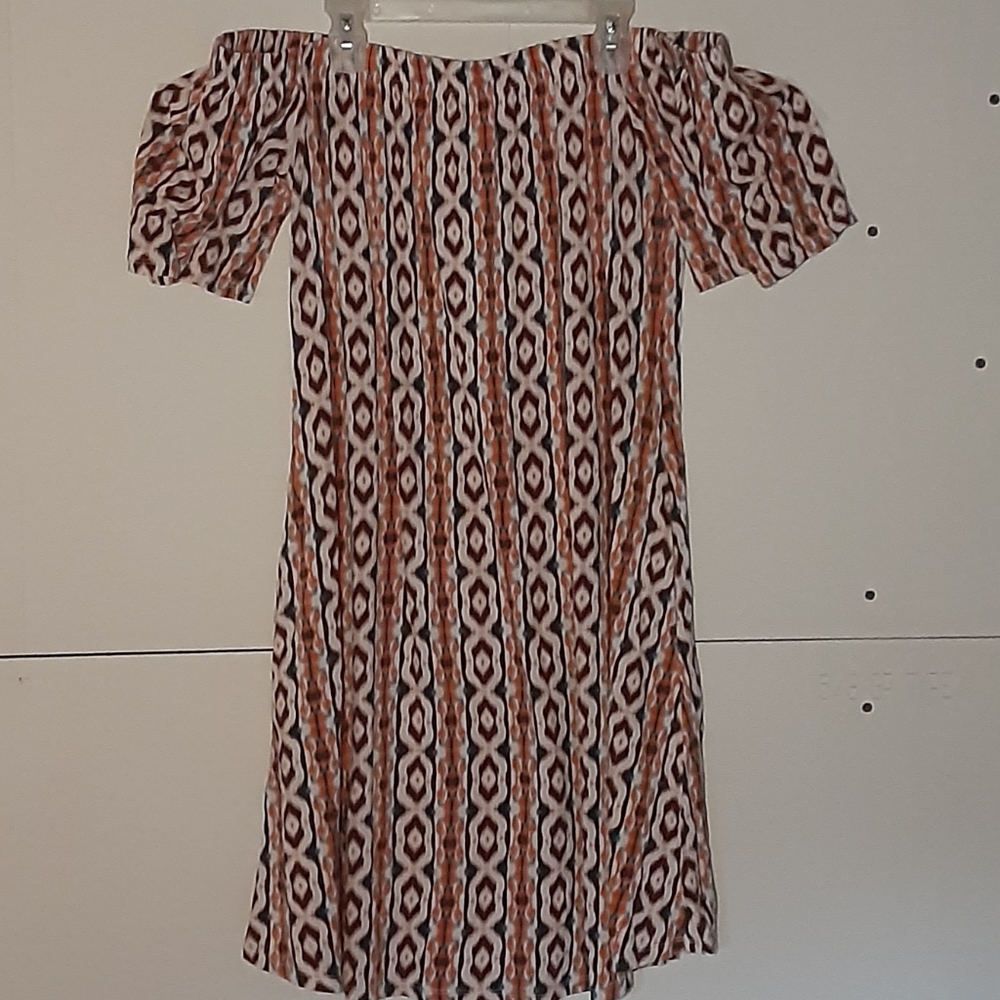 Off the shoulder mini dress